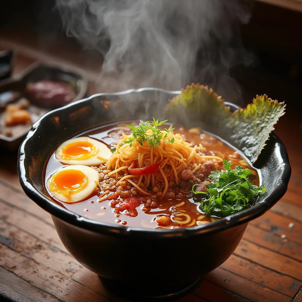 Caldo de ramen casero